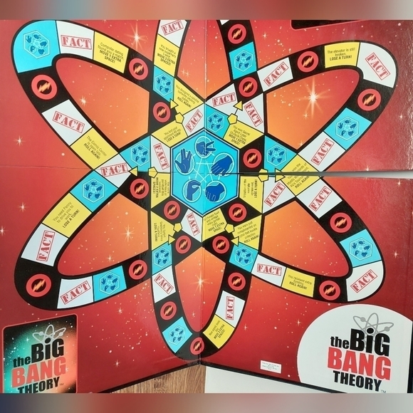 Vintage The Big Bang Theory Trivia Game - Picture 7 of 10